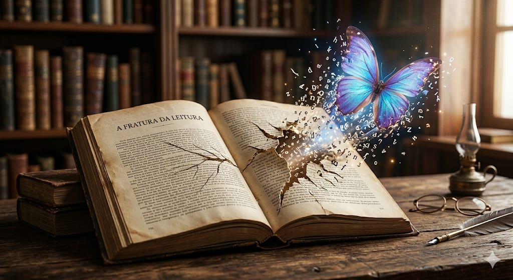 Fora Do Casulo: A FRATURA DA LEITURA