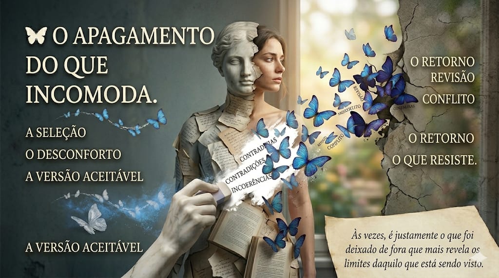 Fora Do Casulo: O apagamento do que incomoda